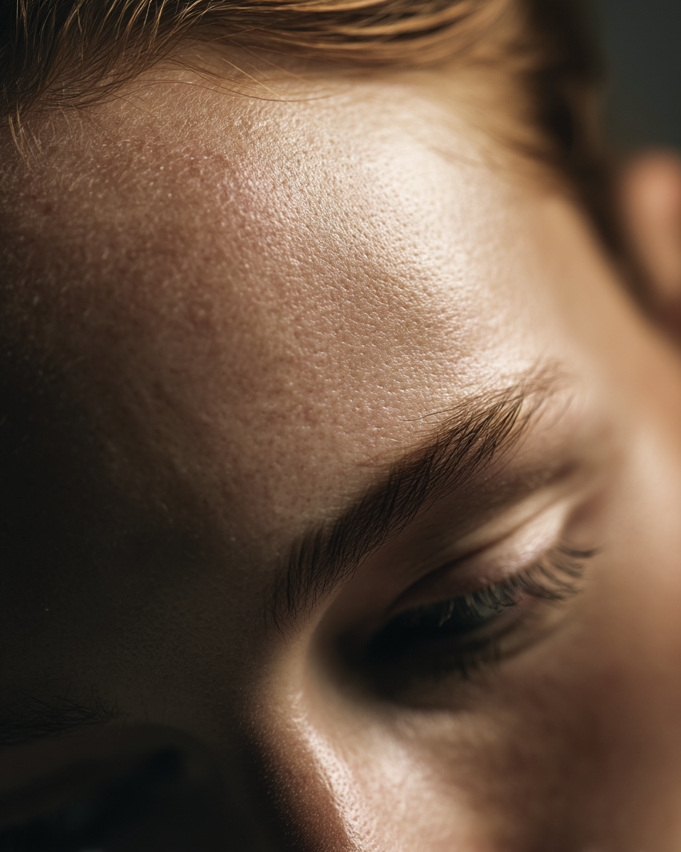 Forehead lines
